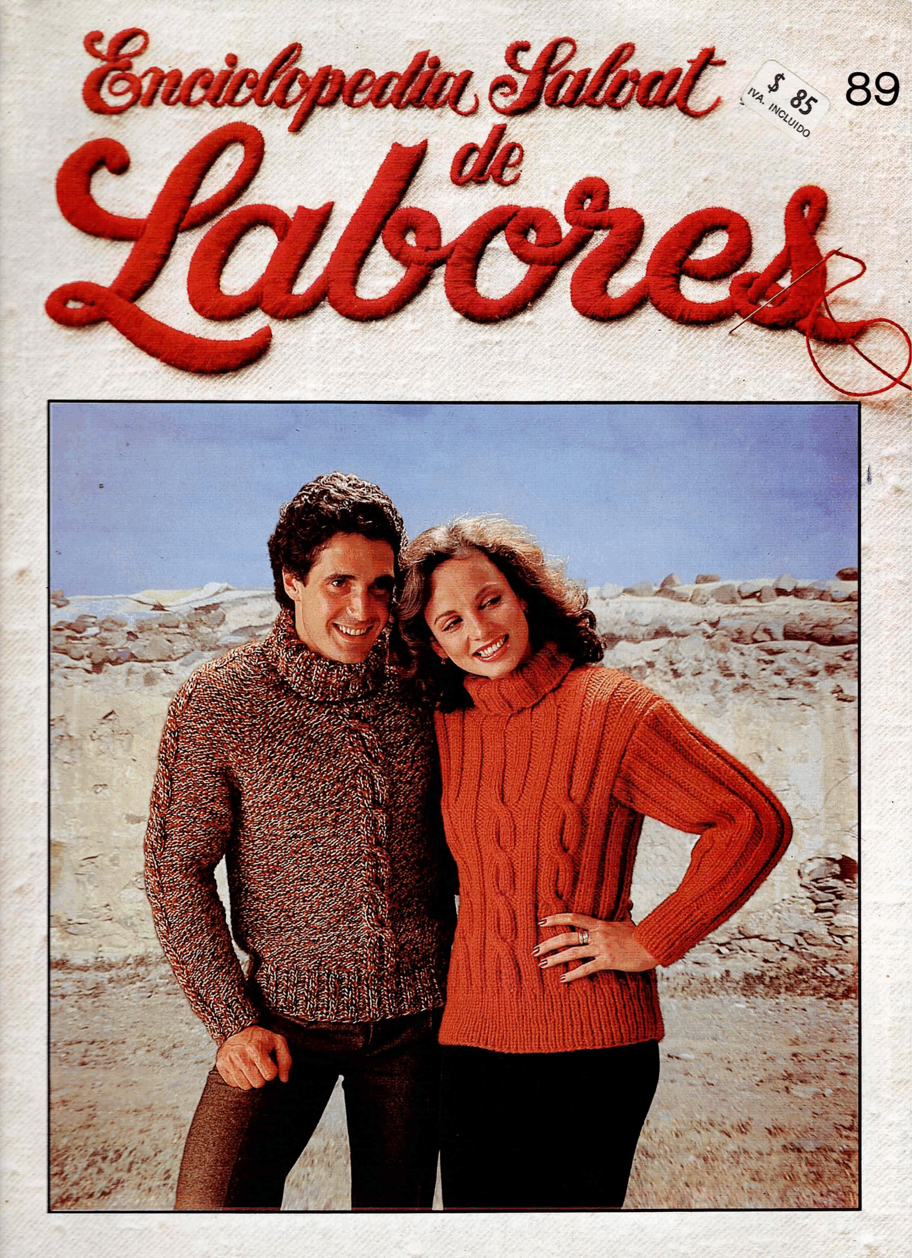 Portada Enciclopedia Salvat de Labores 89